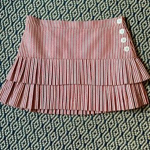 BCBG MAXAZRIA pleated skirt. Size 0. EUC